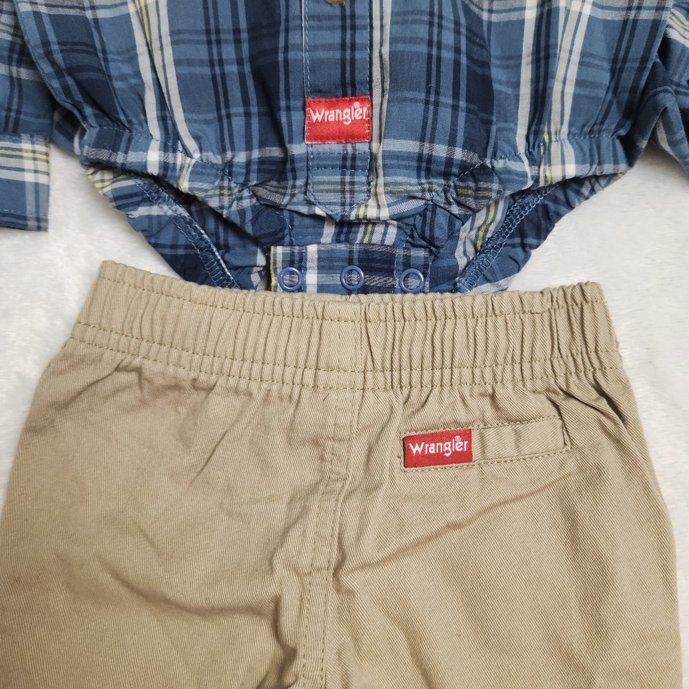 NWT Wrangler baby outfit
